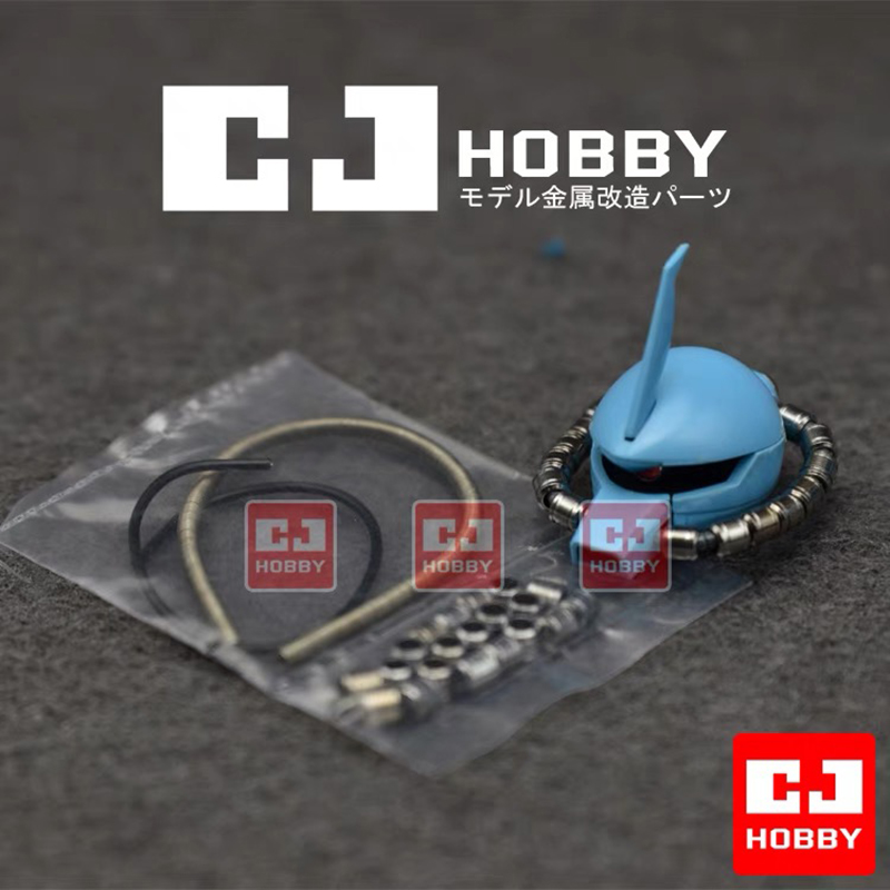 Model Kit Decals - CJ Hobby Kopf Metall Power Rohr
