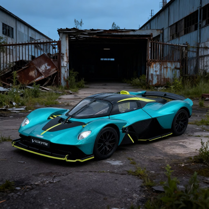 Model Kit Valkyrie - 1/23 Aston Martin Walküre Legierung Sportwagen