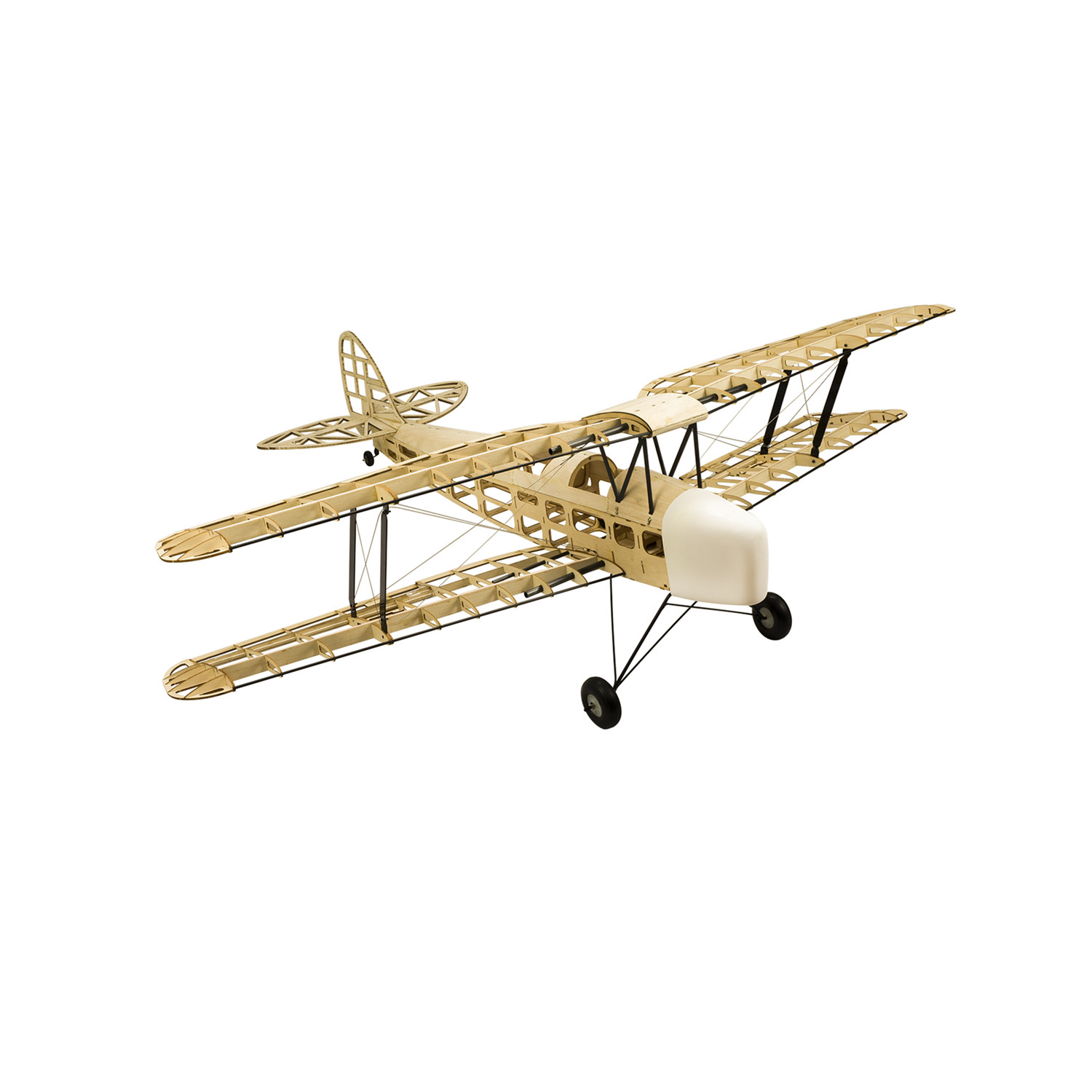 Model Kit Airplane - RC Flugzeuge Lasergeschnittener Balsaholz-Flugzeugbausatz Neuer TigerMoth