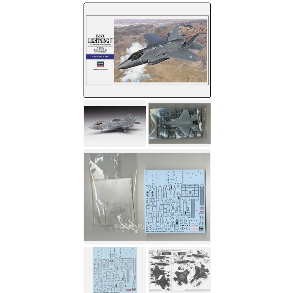 Model Kit Hasegawa - Hasegawa 01572 1:72 Maßstab US F35