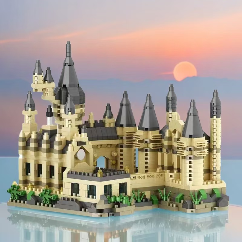 Model Kit Harry Potter - 1851 Stück Mini Magic Academy Modellbausteine,