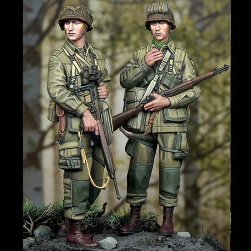 Model Kit Reshiram - Maßstab 1:35 WW2 US-Infanterie-Militär-Miniatur-Modellbausätze aus Druckgussharz,
