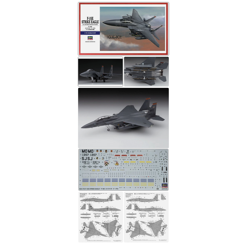 Model Kit Hasegawa - Hasegawa 01569 1:72 Maßstab US F15
