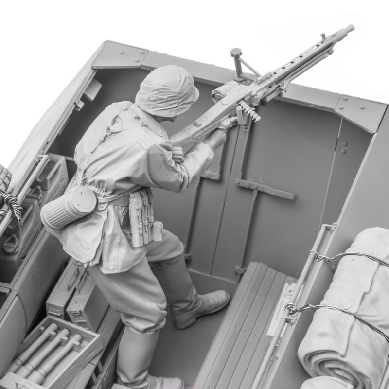 Model Kit Reshiram - 1/16 Resin-Figur, zusammengebauter Modellbausatz, historische Militär-Miniatur,