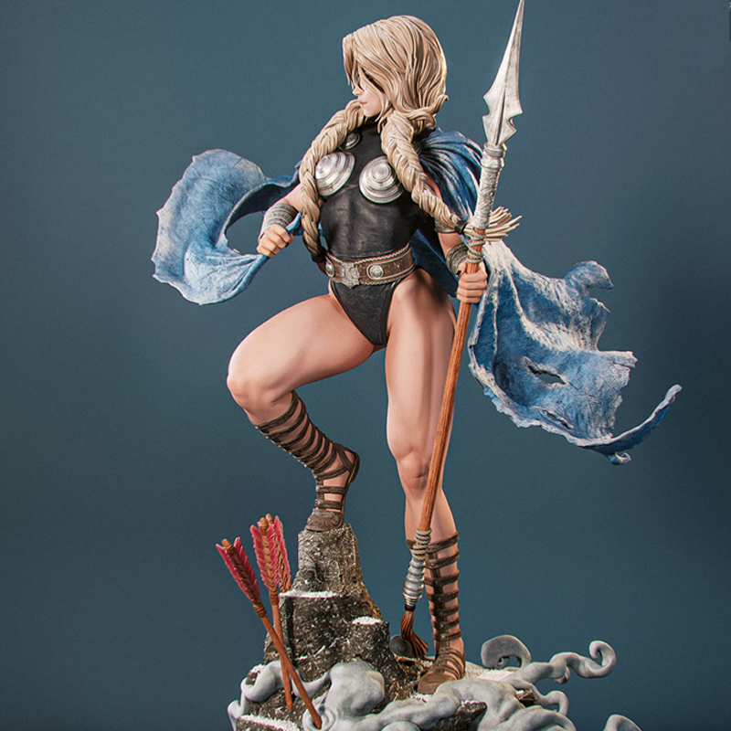 Model Kit Valkyrie - 2 Stile Spielcharakter 6677 Valkyrie 3D-Druckmodell