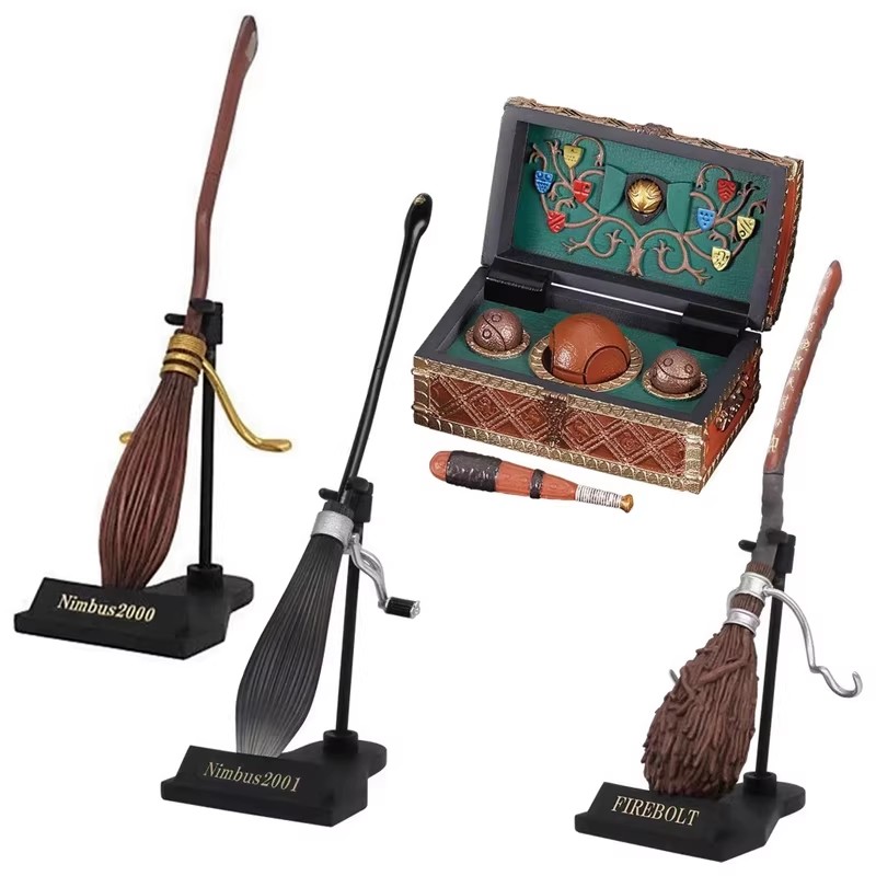 Model Kit Harry Potter - TOMY Original 4-teiliges Gashapon Harry Potter