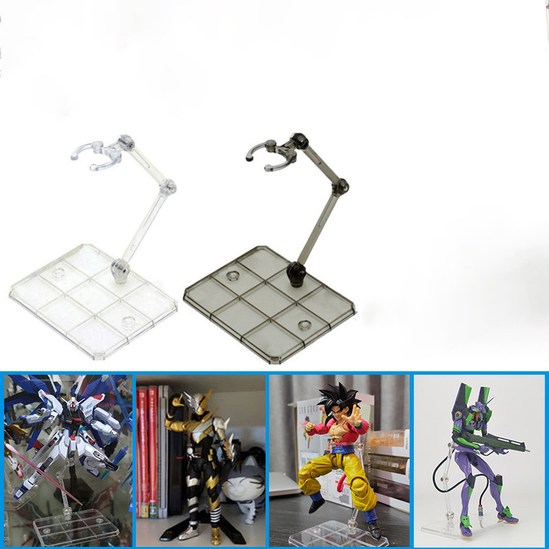 Model Kit Gunpla - Klarer Actionfigurenständer, Montage Actionfigur Display Halter