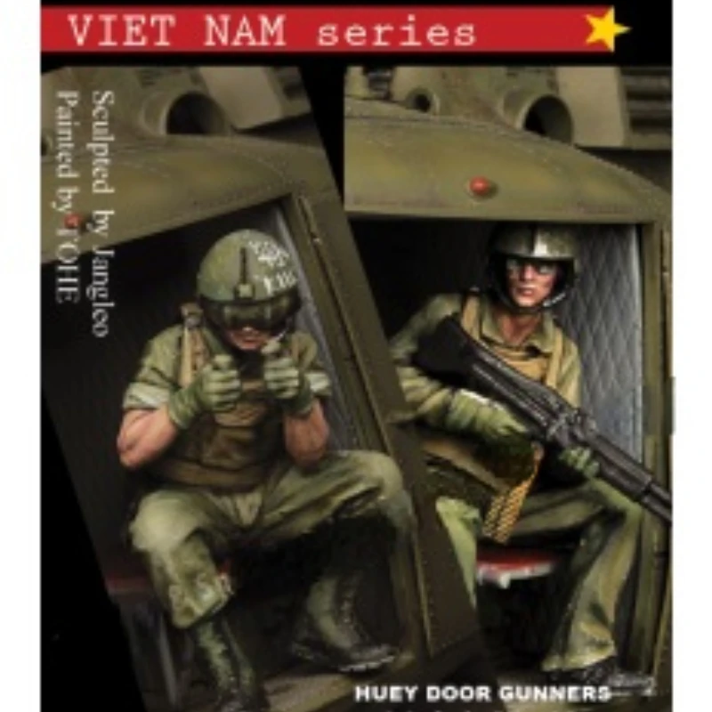 Model Kit Reshiram - 1/35 Harzfigur, Modellbausatz, Vietnamkrieg, US-Armee, Hubschrauber,