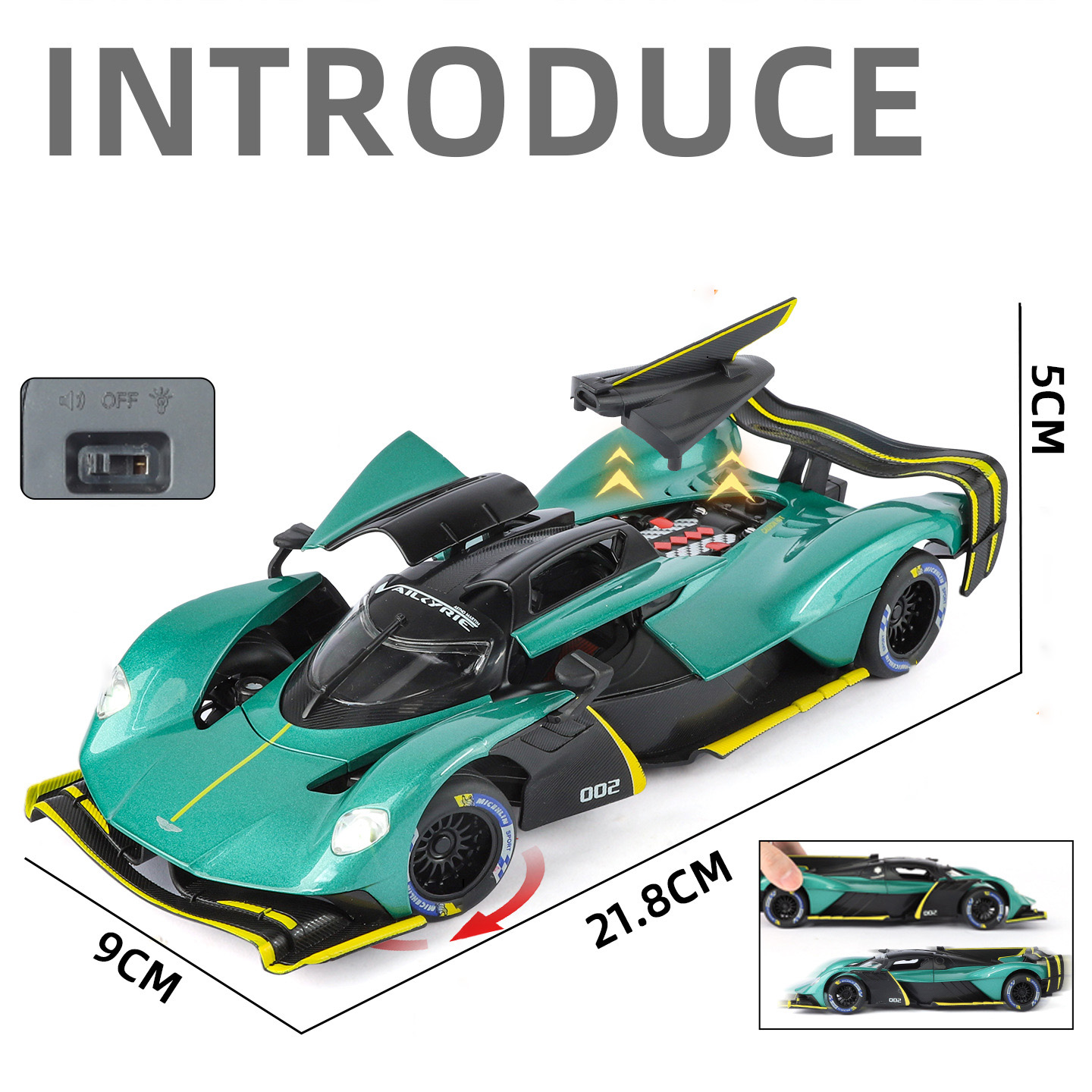 1:24 Valkyrie Spider Supercar  – Model Kit Valkyrie Bewertung und Preis