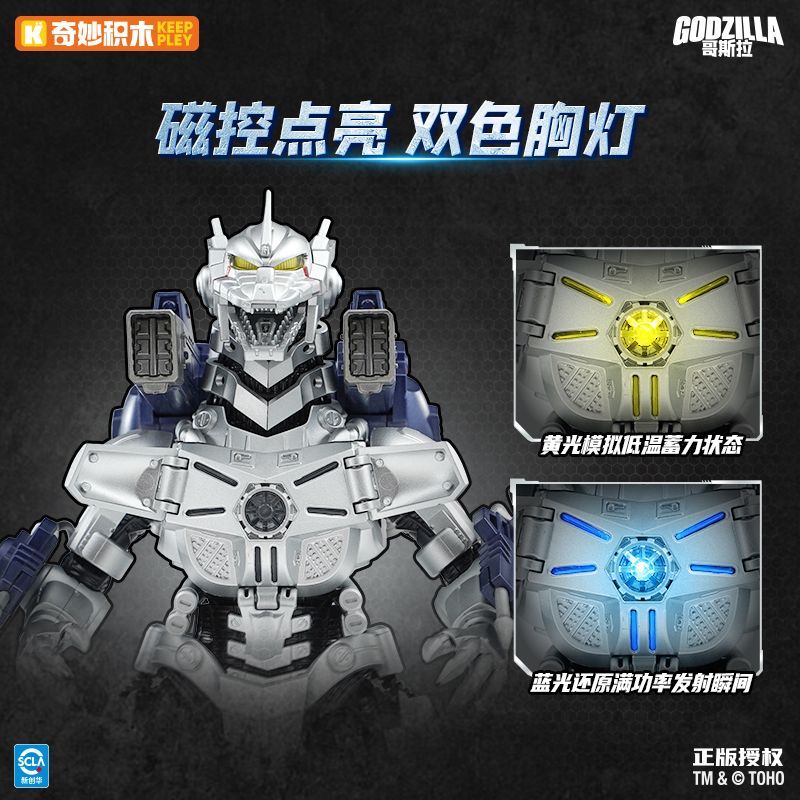 Original Keeppley Mecha Godzil – Model Kit Kyogre Bewertung und Preis