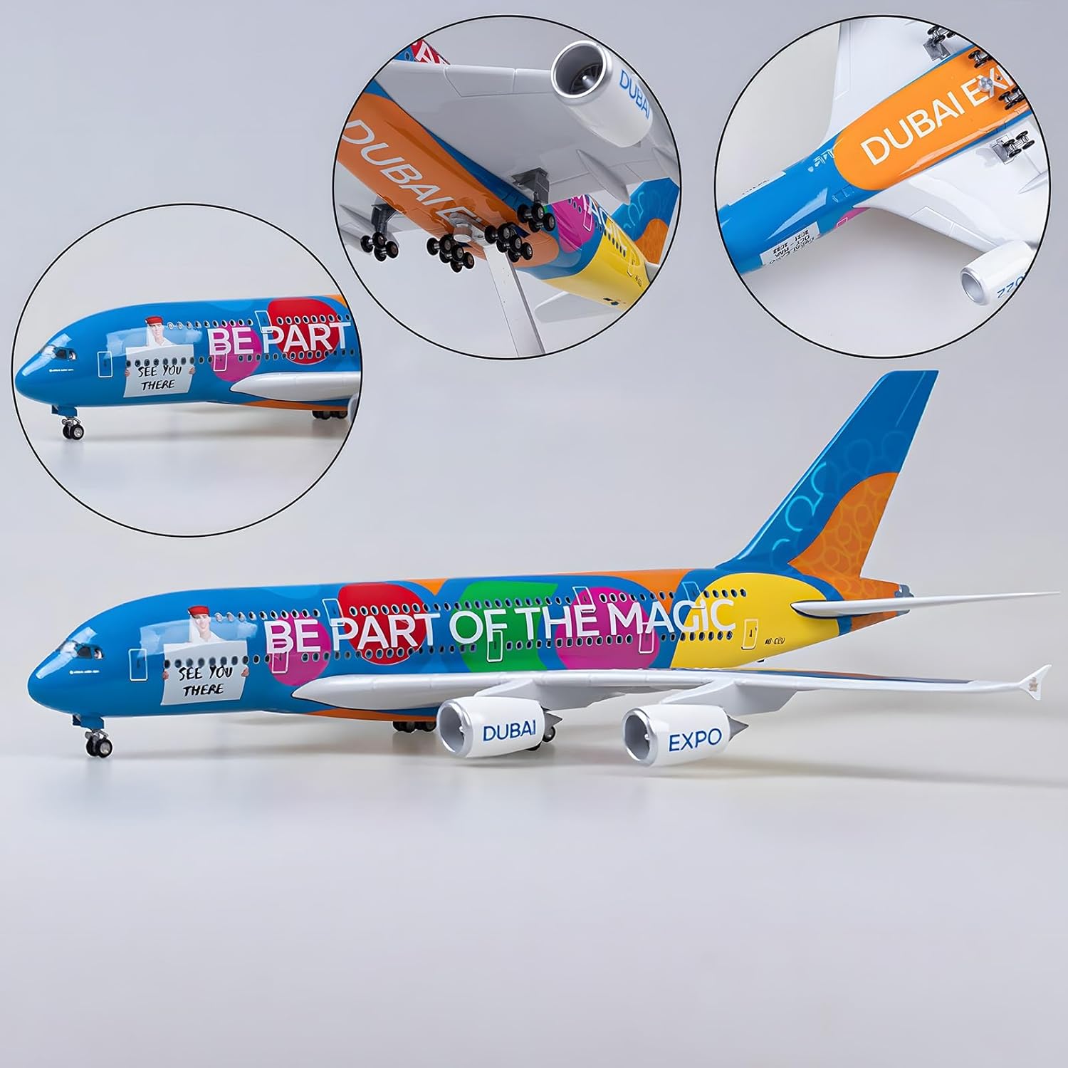 Emirates EXPO A380 im Maßstab  – Model Kit Airplane Bewertung und Preis