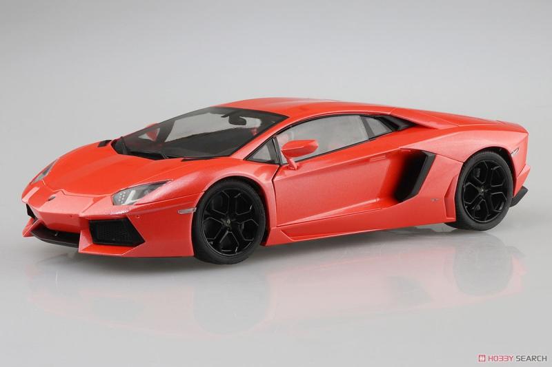 Aoshima 2008-3 statisch zusamm – Model Kit Lamborghini Bewertung und Preis