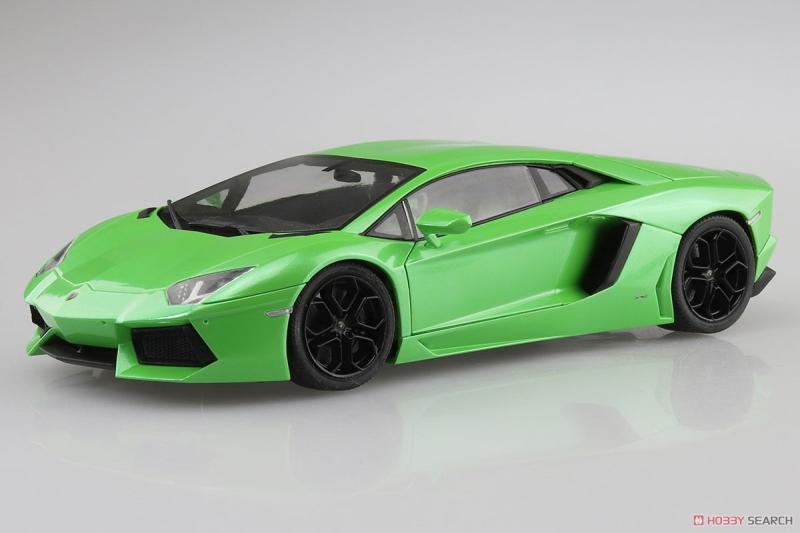 Aoshima 2008-3 statisch zusamm – Model Kit Lamborghini Bewertung und Preis
