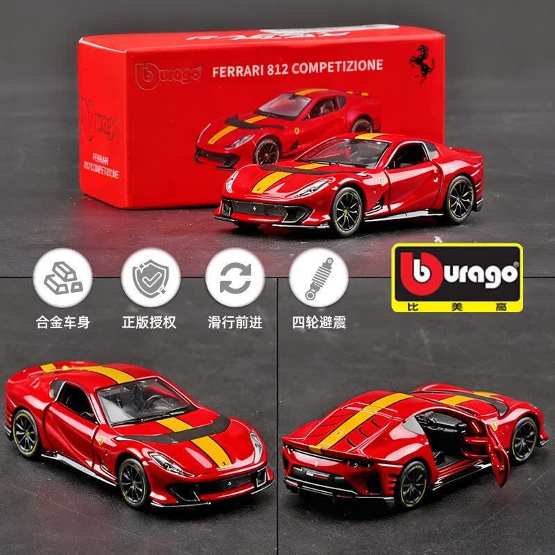 Bburago 1:64 Ferrari Druckguss – Model Kit Porsche 911 Bewertung und Preis