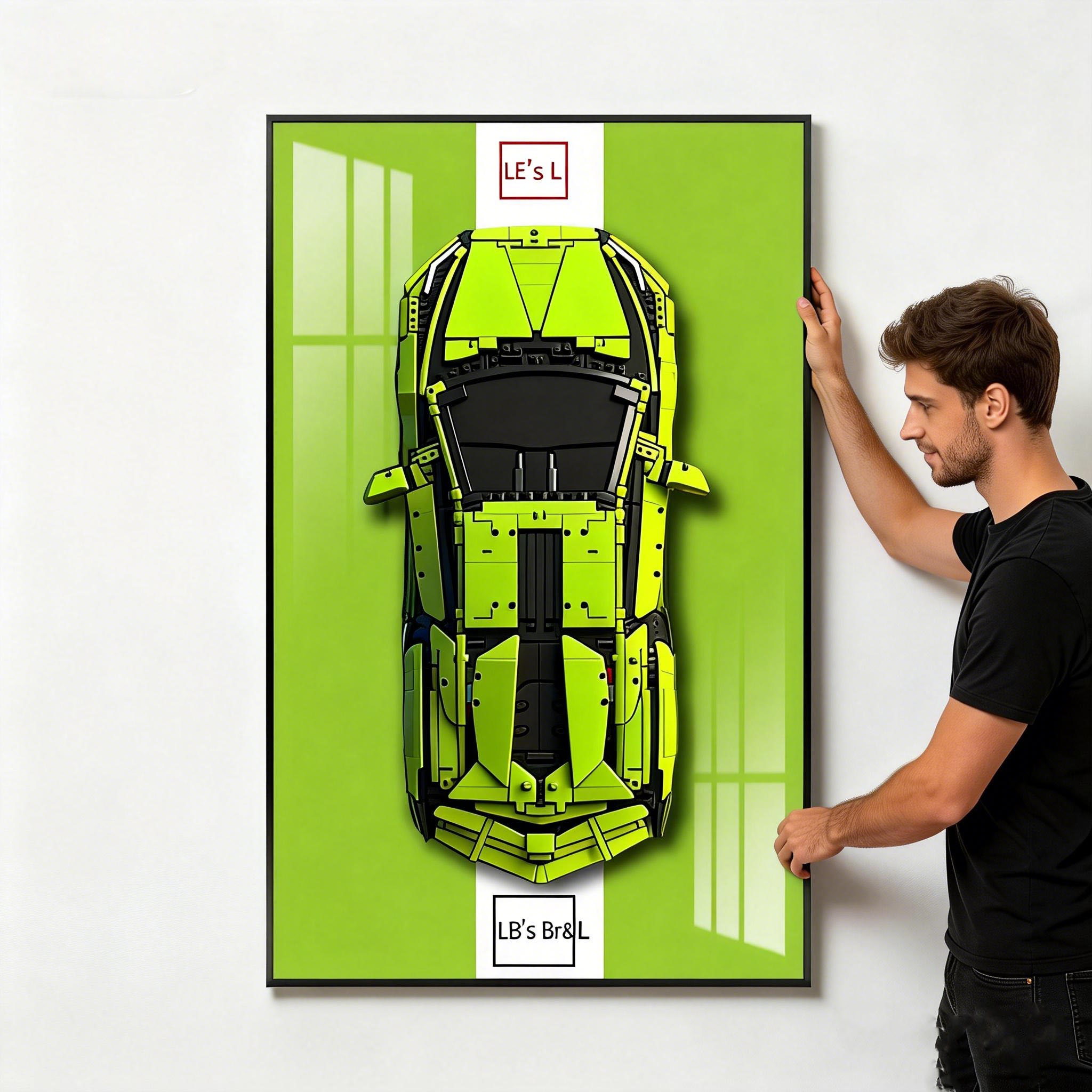 Display-Wandhalterung für LEGO – Model Kit Lamborghini Bewertung und Preis