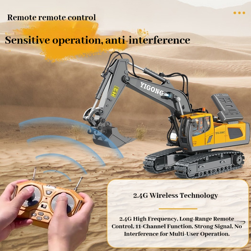 YIGONG Legierungs-Ferngesteuer – Model Kit Excavator Bewertung und Preis