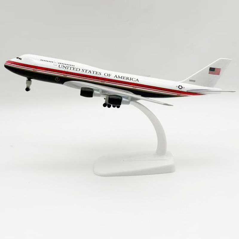 Neues 20cm Air Force One B747- – Model Kit Planes Bewertung und Preis